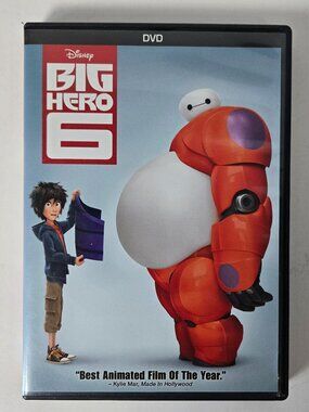 Big Hero 6 DVD, Bundle any 3 DVD’s for $15.